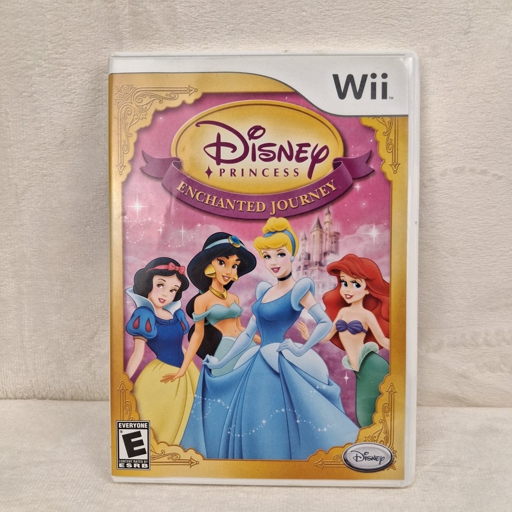 Disney Princess Enchanted Journey  Nintendo Wii Game Manual Included